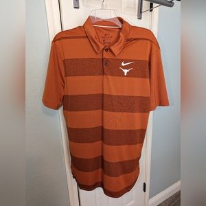 Nike dri-fit UT Longhorns polo